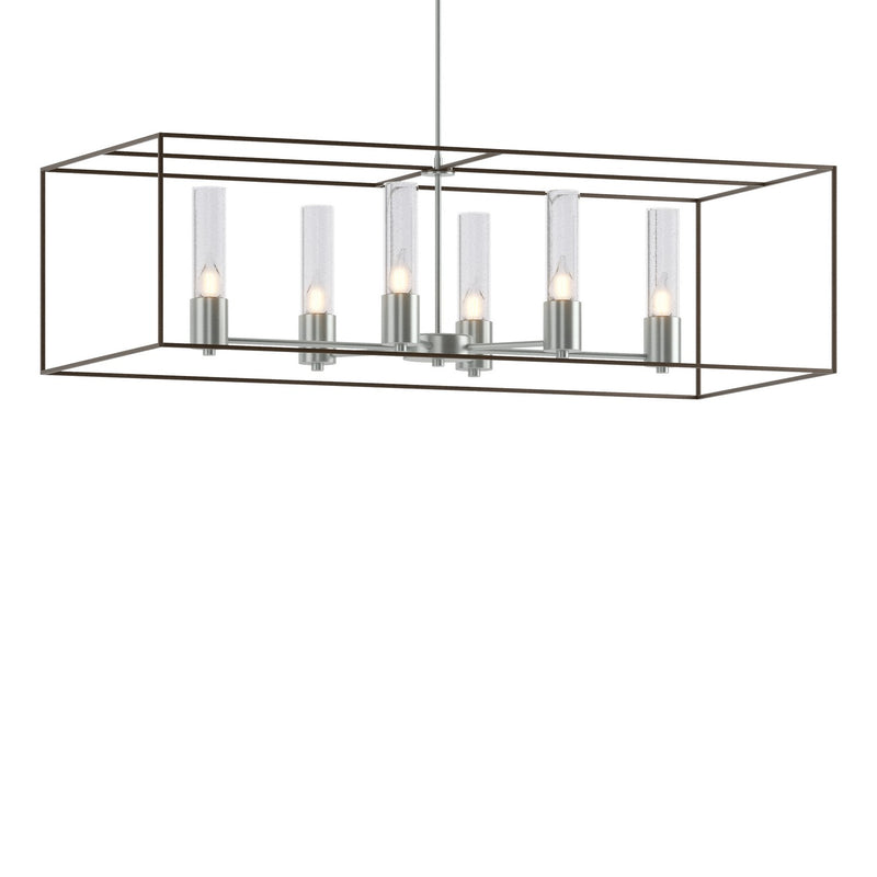 Hubbardton Forge 138940-SKT-MULT-82-05-II0392 Six Light Pendant, Vintage Platinum