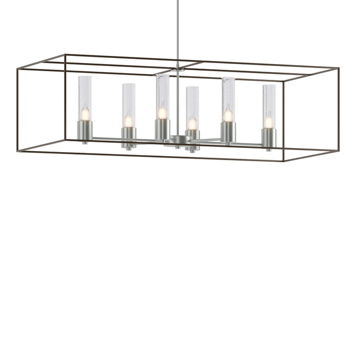Hubbardton Forge 138940-SKT-MULT-82-05-II0392 Six Light Pendant, Vintage Platinum