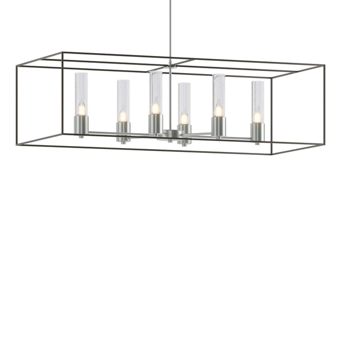 Hubbardton Forge 138940-SKT-MULT-82-07-II0392 Six Light Pendant, Vintage Platinum