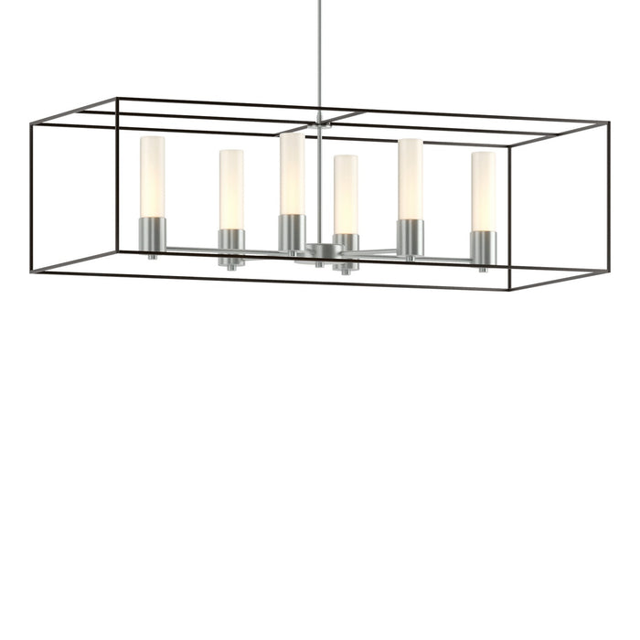 Hubbardton Forge 138940-SKT-MULT-82-14-GG0392 Six Light Pendant, Vintage Platinum