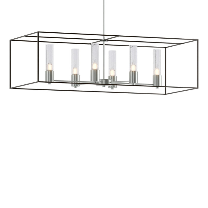 Hubbardton Forge 138940-SKT-MULT-82-14-II0392 Six Light Pendant, Vintage Platinum