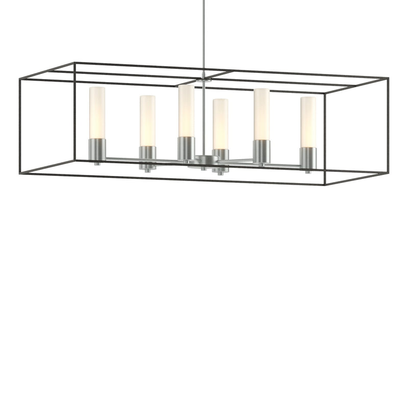Hubbardton Forge 138940-SKT-MULT-82-20-GG0392 Six Light Pendant, Vintage Platinum