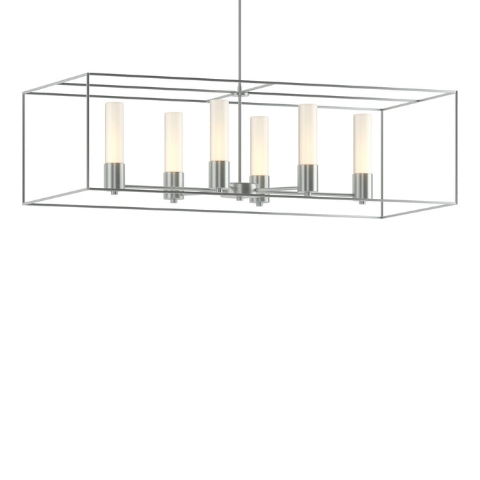 Hubbardton Forge 138940-SKT-MULT-82-82-GG0392 Six Light Pendant, Vintage Platinum