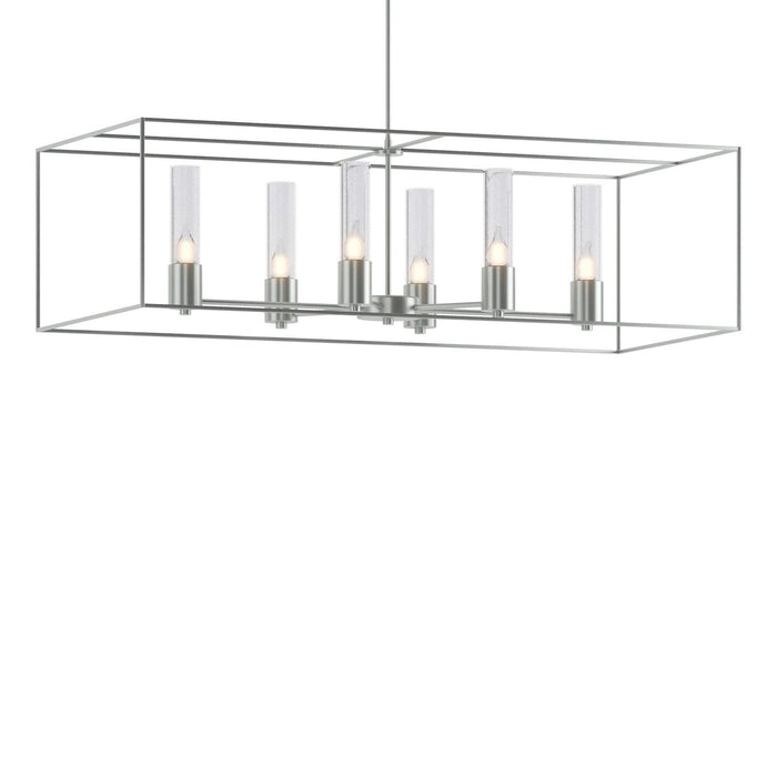 Hubbardton Forge 138940-SKT-MULT-82-82-II0392 Six Light Pendant, Vintage Platinum