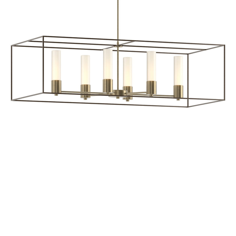 Hubbardton Forge 138940-SKT-MULT-84-05-GG0392 Six Light Pendant, Soft Gold
