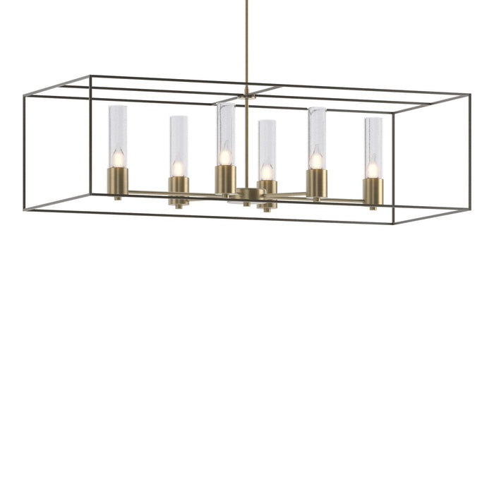 Hubbardton Forge 138940-SKT-MULT-84-07-II0392 Six Light Pendant, Soft Gold