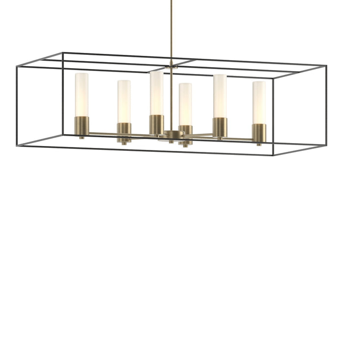 Hubbardton Forge 138940-SKT-MULT-84-10-GG0392 Six Light Pendant, Soft Gold