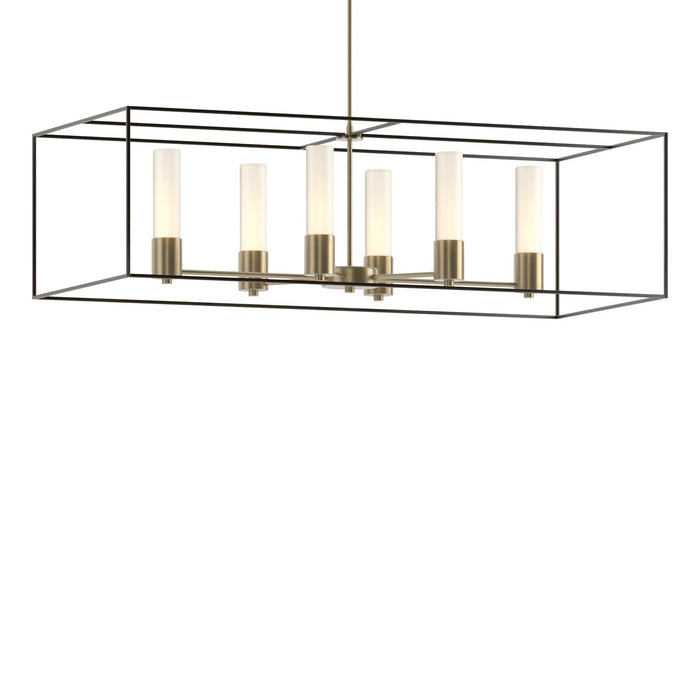 Hubbardton Forge 138940-SKT-MULT-84-14-GG0392 Six Light Pendant, Soft Gold
