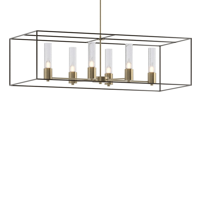 Hubbardton Forge 138940-SKT-MULT-84-14-II0392 Six Light Pendant, Soft Gold