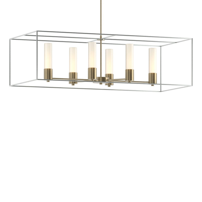 Hubbardton Forge 138940-SKT-MULT-84-82-GG0392 Six Light Pendant, Soft Gold