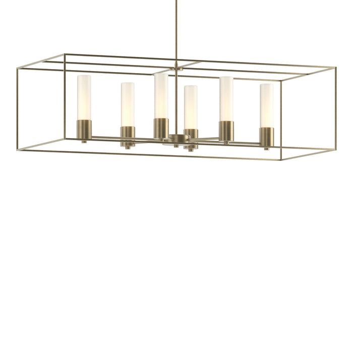 Hubbardton Forge 138940-SKT-MULT-84-84-GG0392 Six Light Pendant, Soft Gold