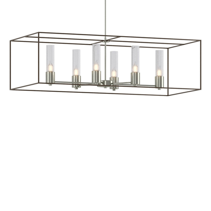 Hubbardton Forge 138940-SKT-MULT-85-05-II0392 Six Light Pendant, Sterling