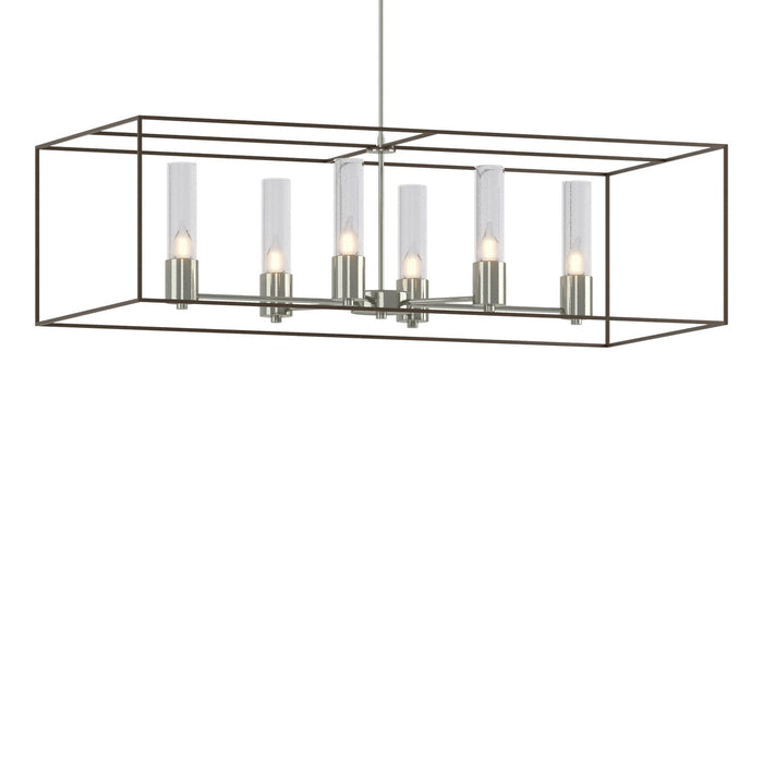 Hubbardton Forge 138940-SKT-MULT-85-05-II0392 Six Light Pendant, Sterling