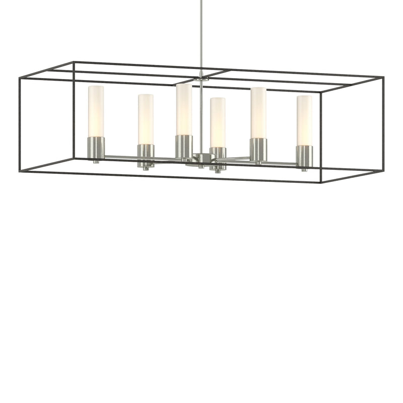 Hubbardton Forge 138940-SKT-MULT-85-20-GG0392 Six Light Pendant, Sterling