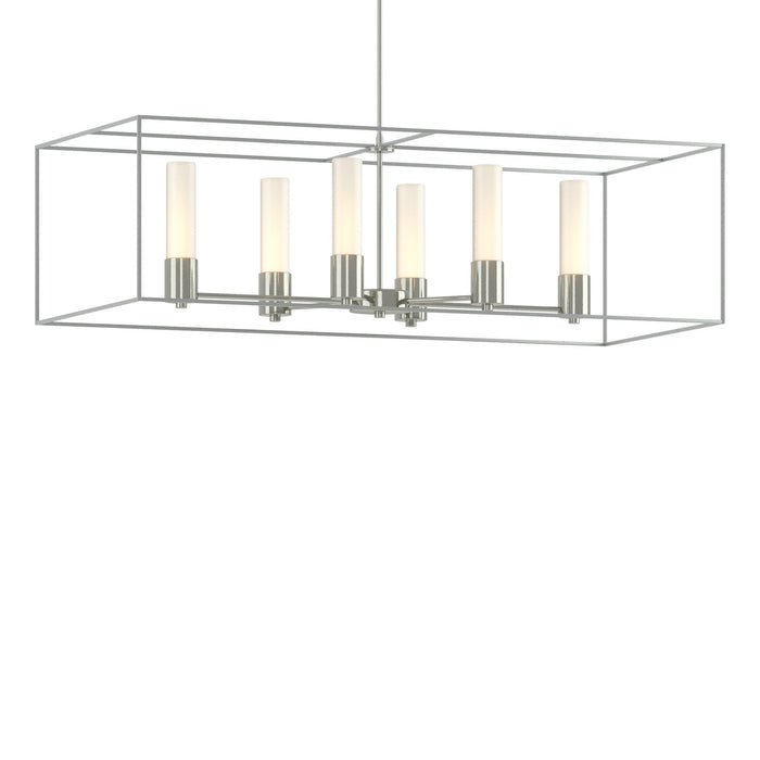 Hubbardton Forge 138940-SKT-MULT-85-82-GG0392 Six Light Pendant, Sterling