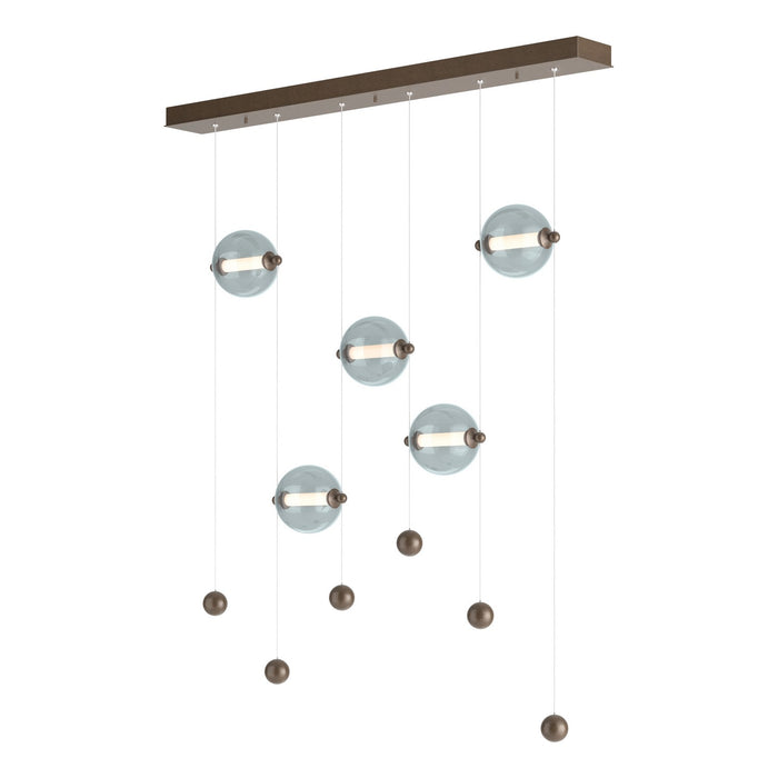 Hubbardton Forge 139050-LED-STND-05-YL0668 LED Pendant, Bronze