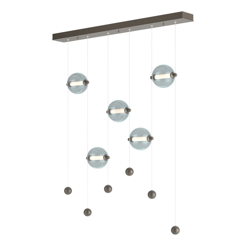Hubbardton Forge 139050-LED-STND-07-YL0668 LED Pendant, Dark Smoke