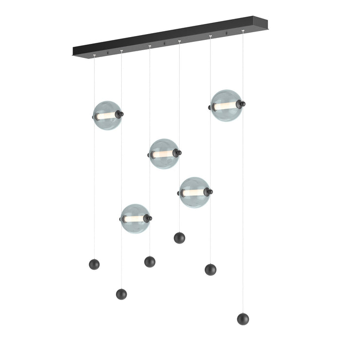 Hubbardton Forge 139050-LED-STND-10-YL0668 LED Pendant, Black