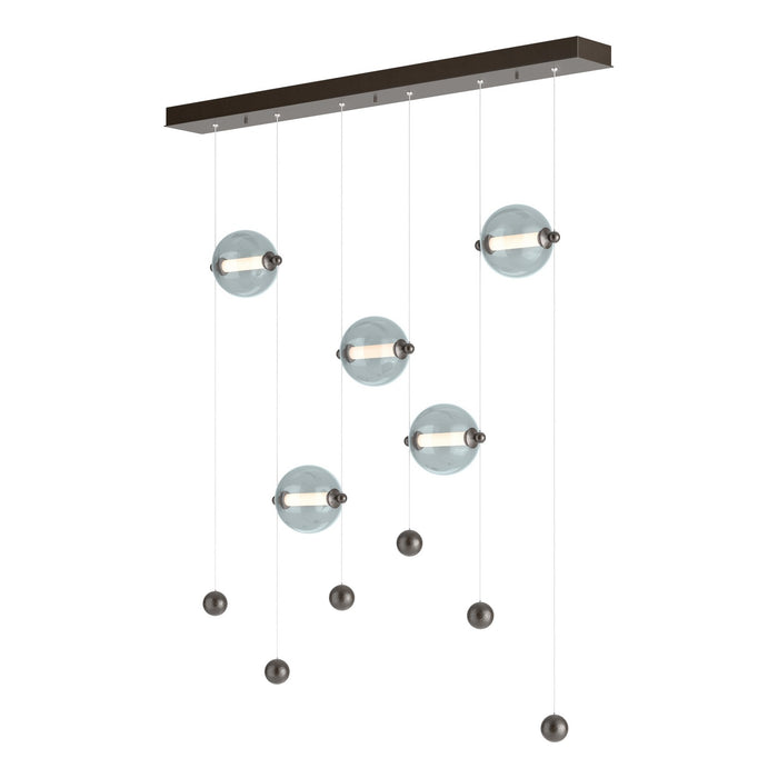 Hubbardton Forge 139050-LED-STND-14-YL0668 LED Pendant, Oil Rubbed Bronze