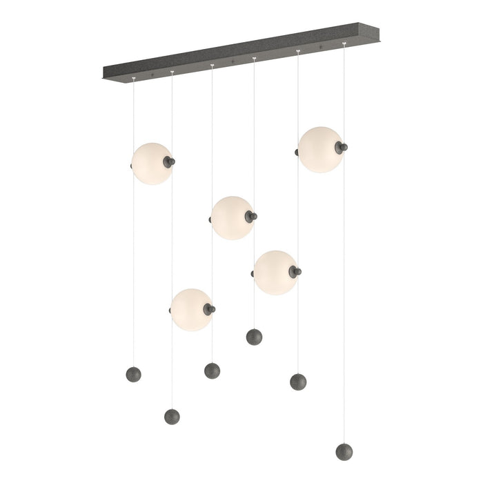 Hubbardton Forge 139050-LED-STND-20-GG0668 LED Pendant, Natural Iron
