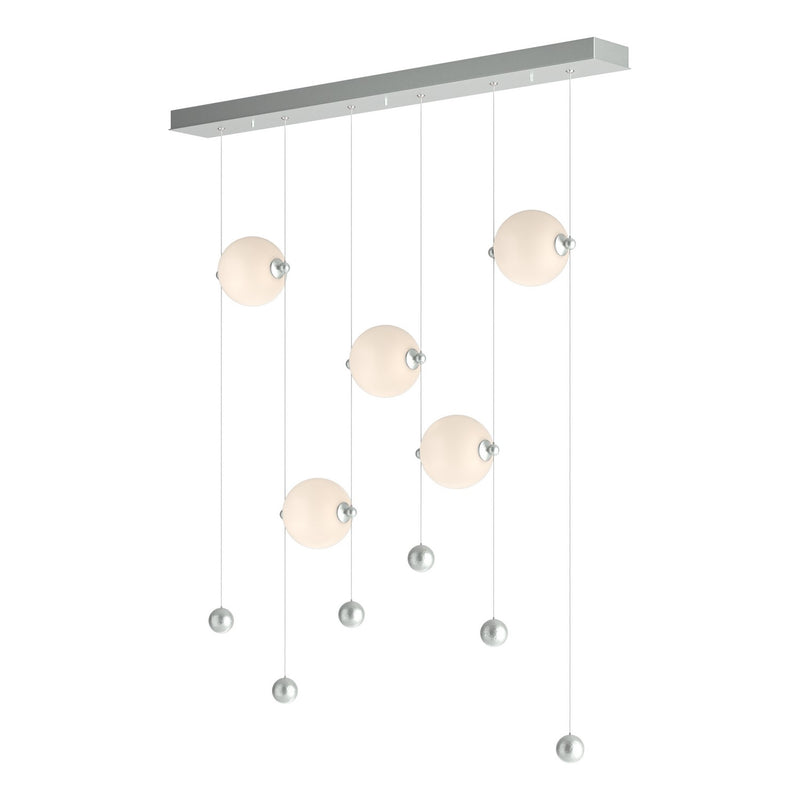 Hubbardton Forge 139050-LED-STND-82-GG0668 LED Pendant, Vintage Platinum