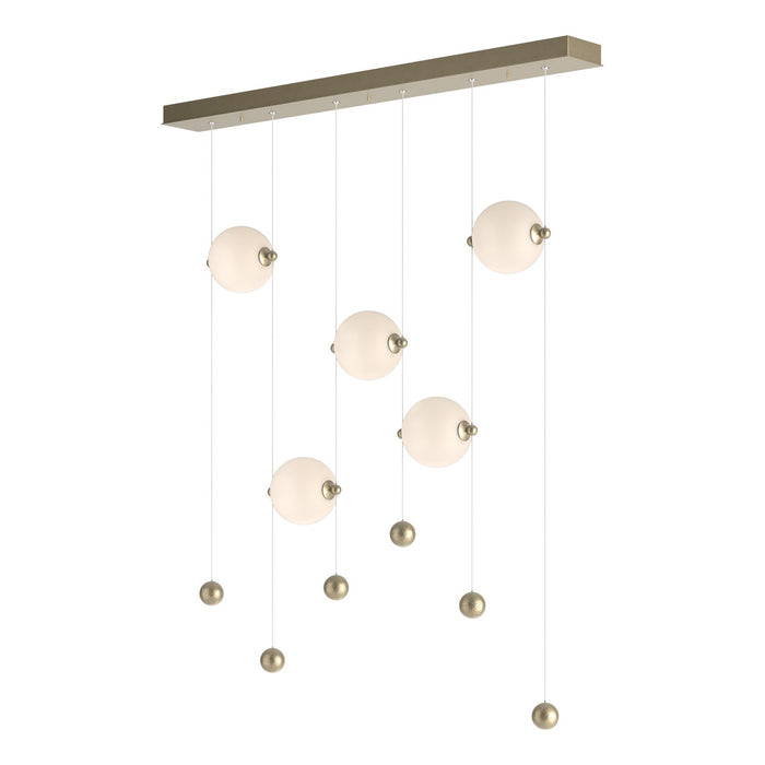 Hubbardton Forge 139050-LED-STND-84-GG0668 LED Pendant, Soft Gold