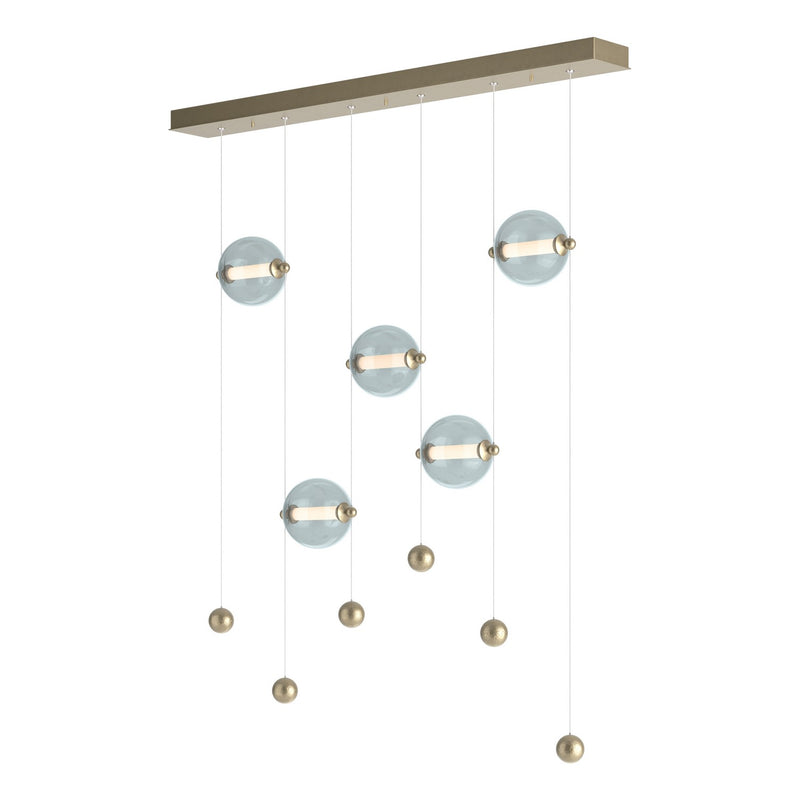 Hubbardton Forge 139050-LED-STND-84-YL0668 LED Pendant, Soft Gold