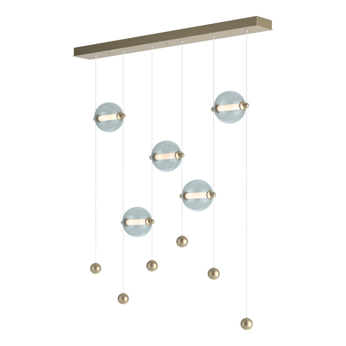 Hubbardton Forge 139050-LED-STND-84-YL0668 LED Pendant, Soft Gold