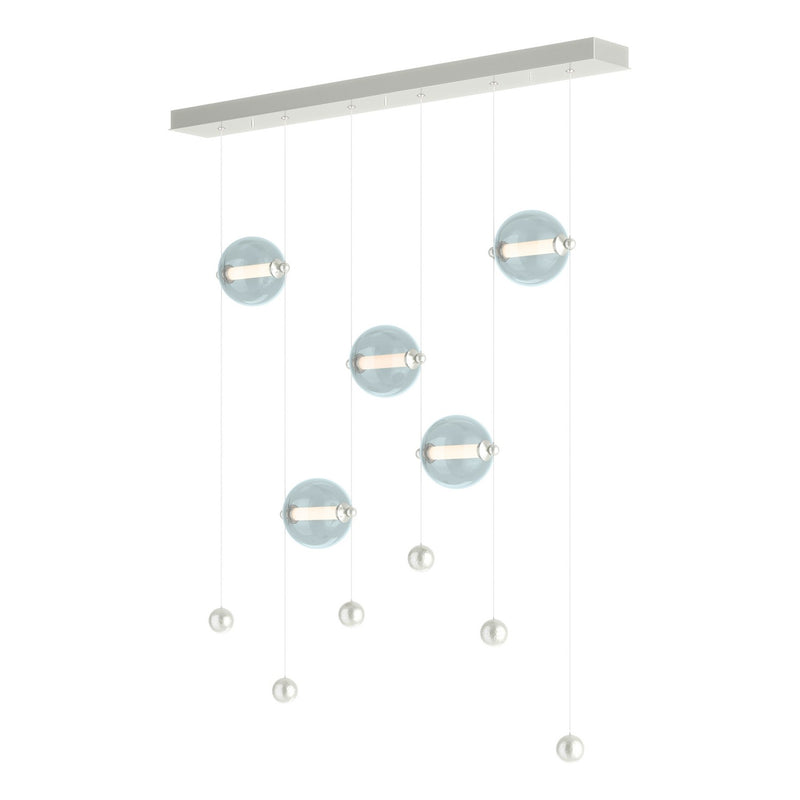Hubbardton Forge 139050-LED-STND-85-YL0668 LED Pendant, Sterling
