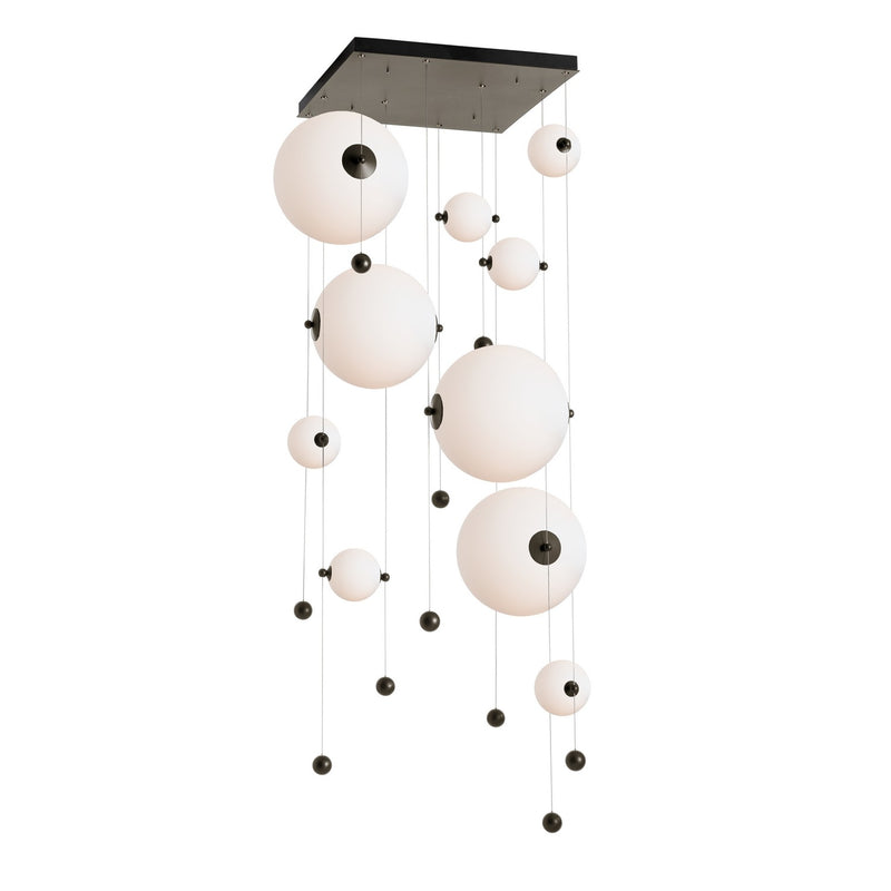 Hubbardton Forge 139051-LED-STND-14-GG0694 LED Pendant, Oil Rubbed Bronze