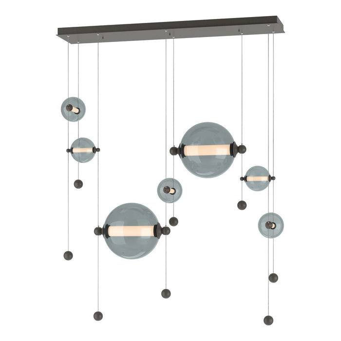 Hubbardton Forge 139054-LED-STND-07-YL0694 LED Pendant, Dark Smoke