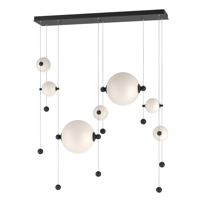 Hubbardton Forge 139054-LED-STND-10-GG0694 LED Pendant, Black