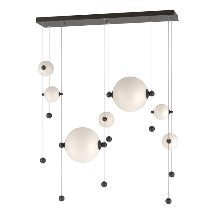 Hubbardton Forge 139054-LED-STND-14-GG0694 LED Pendant, Oil Rubbed Bronze