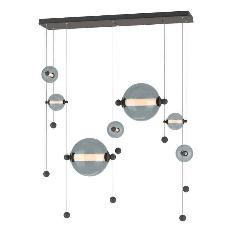 Hubbardton Forge 139054-LED-STND-20-YL0694 LED Pendant, Natural Iron
