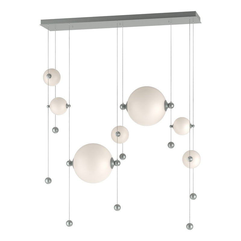 Hubbardton Forge 139054-LED-STND-82-GG0694 LED Pendant, Vintage Platinum