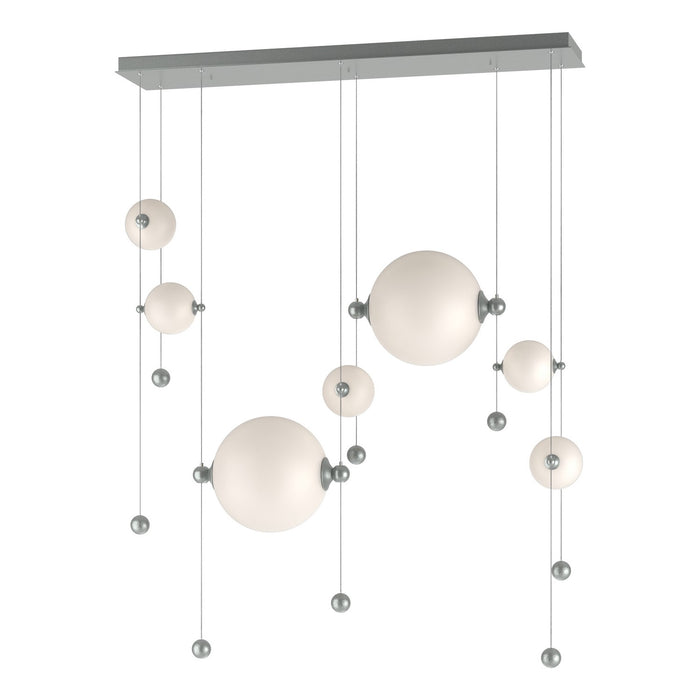 Hubbardton Forge 139054-LED-STND-82-GG0694 LED Pendant, Vintage Platinum