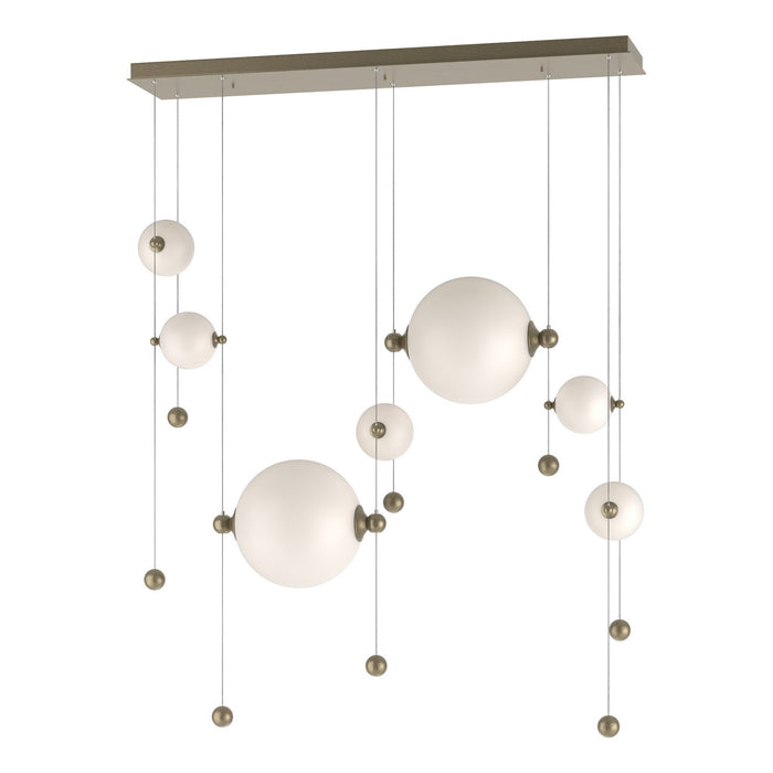 Hubbardton Forge 139054-LED-STND-84-GG0694 LED Pendant, Soft Gold