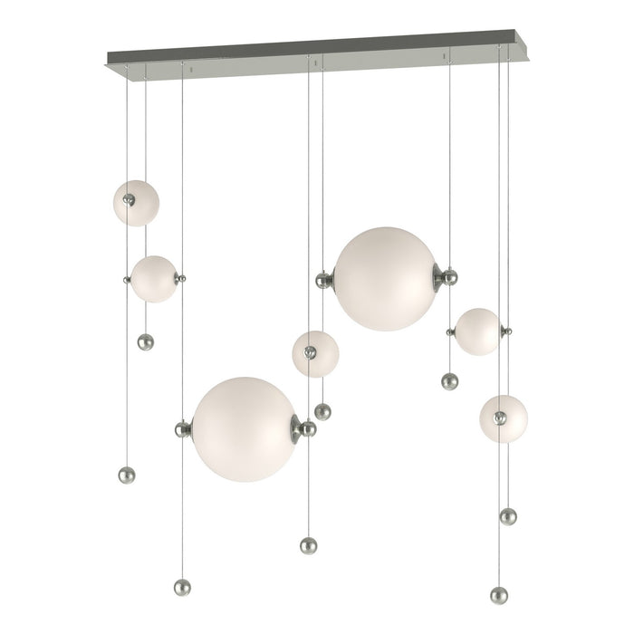 Hubbardton Forge 139054-LED-STND-85-GG0694 LED Pendant, Sterling