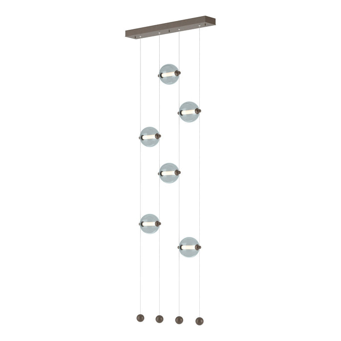 Hubbardton Forge 139055-LED-STND-05-YL0668 LED Pendant, Bronze
