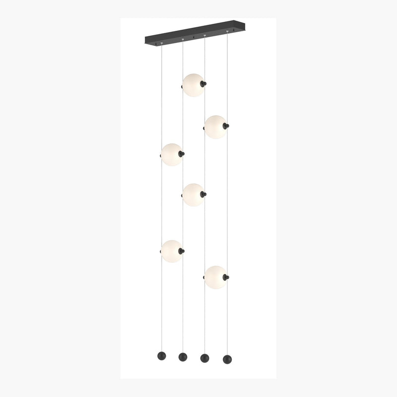 Hubbardton Forge 139055-LED-STND-10-GG0668 LED Pendant, Black