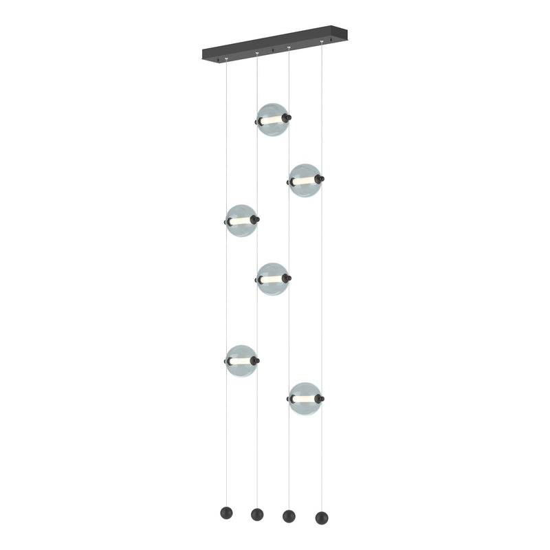 Hubbardton Forge 139055-LED-STND-10-YL0668 LED Pendant, Black