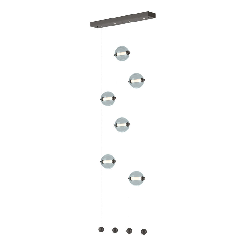 Hubbardton Forge 139055-LED-STND-14-YL0668 LED Pendant, Oil Rubbed Bronze