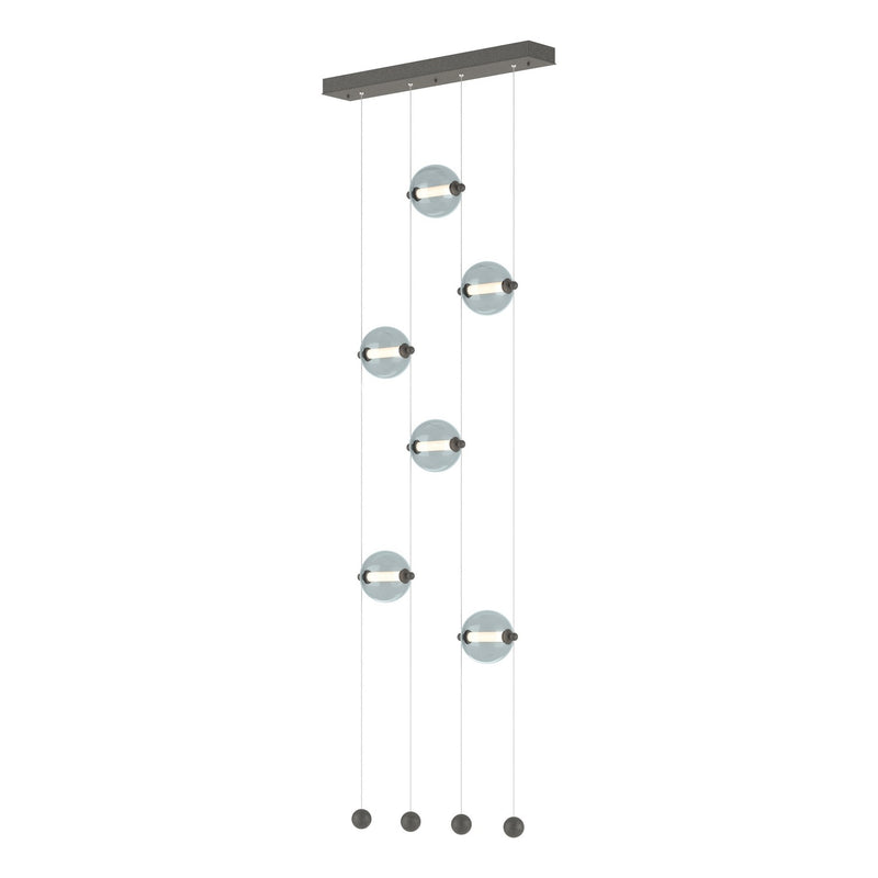 Hubbardton Forge 139055-LED-STND-20-YL0668 LED Pendant, Natural Iron