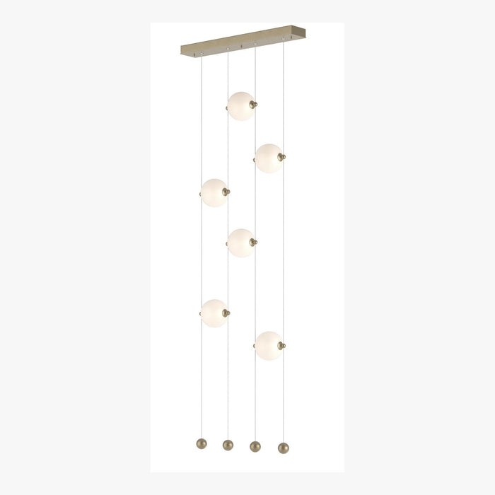 Hubbardton Forge 139055-LED-STND-84-GG0668 LED Pendant, Soft Gold