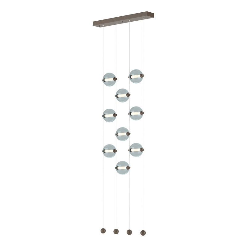 Hubbardton Forge 139057-LED-STND-05-YL0668 LED Pendant, Bronze