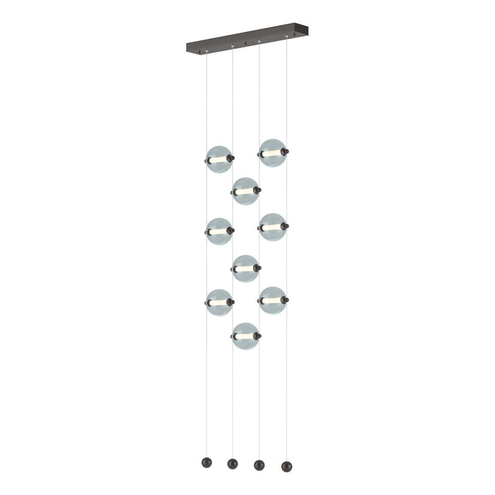 Hubbardton Forge 139057-LED-STND-14-YL0668 LED Pendant, Oil Rubbed Bronze