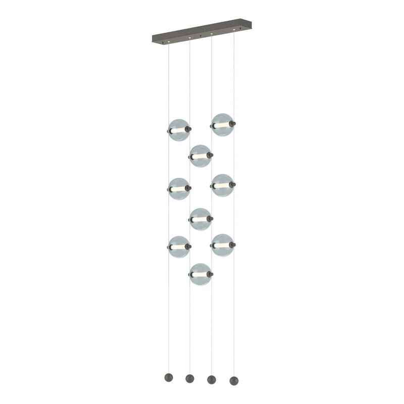 Hubbardton Forge 139057-LED-STND-20-YL0668 LED Pendant, Natural Iron