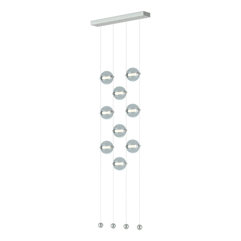 Hubbardton Forge 139057-LED-STND-82-YL0668 LED Pendant, Vintage Platinum
