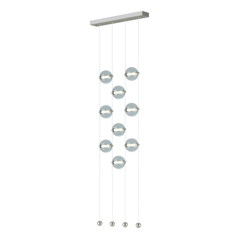 Hubbardton Forge 139057-LED-STND-85-YL0668 LED Pendant, Sterling
