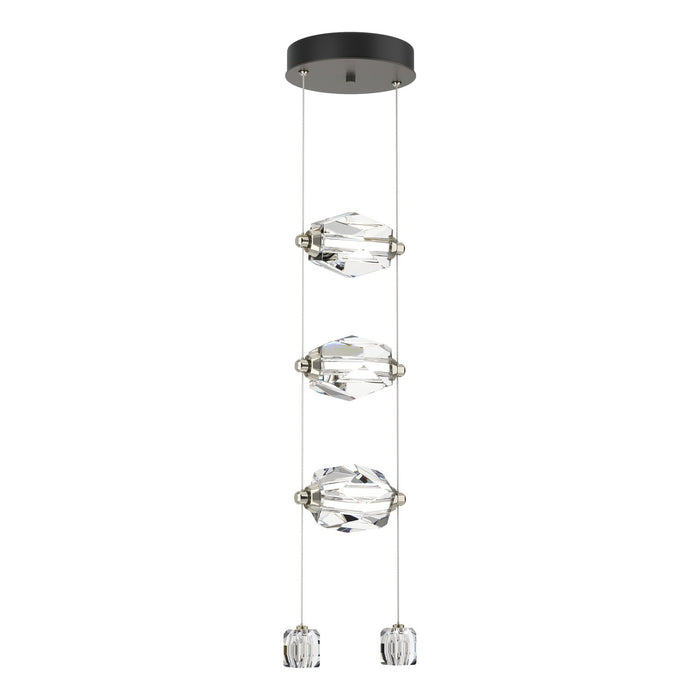 Hubbardton Forge 139058-LED-STND-07-CR LED Pendant, Dark Smoke